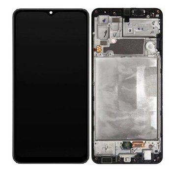 Дисплей Samsung A325 Galaxy A32 (2021) в сборе с сенсором и рамкой black OLED 3178611587 фото