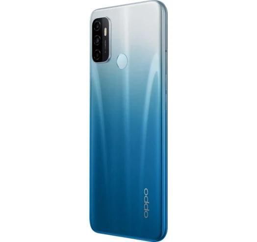 Смартфон OPPO A53 4/64GB Blue, 2 SIM, 6.5", 90 Гц, Snapdragon 460, NFC, 5000 mAh 2856271835 фото