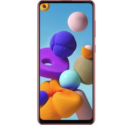 Смартфон Samsung Galaxy A21s 3/32GB Red (SM-A217F) 2 SIM NFC 6.5" 48 Мп 5000 mAh 2856271836 фото