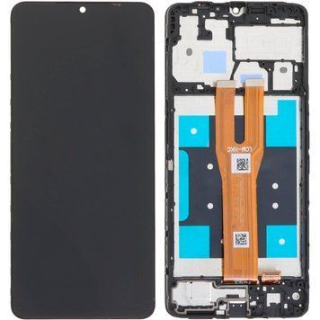 Дисплей Samsung A065 Galaxy A06 (2024) в сборе с сенсором и рамкой black 3195313482 фото
