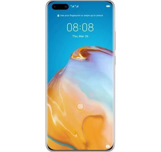 Смартфон Huawei P40 Pro 8/256GB Silver Frost 2 SIM 6.58" OLED 4K 50 Мп 40 Вт NFC 4200 mAh 2856272145 фото