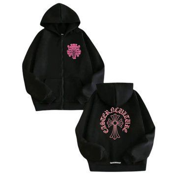 Кофта на змійці Chrome Hearts чорна чоловіча 3249177061 фото