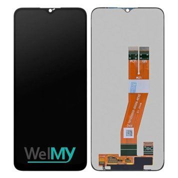 Дисплей Samsung A025F/ M025/A035F/ A037F/ A042 Galaxy A02s/ M02s/ A03 в сборе с сенсором black (Welmy) (160,5x72мм) 3178611128 фото