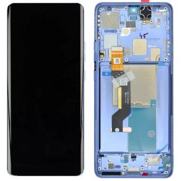Дисплей Motorola XT2403 Moto Edge 50 Pro в сборе с сенсором и рамкой lavender service orig 3170029483 фото