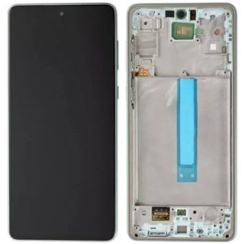 Дисплей Samsung A736 Galaxy A73 5G (2022) в сборе с сенсором и рамкойAwesome Mint (оригинал переклей) 3170032190 фото