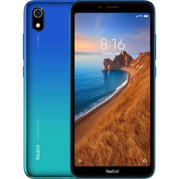 Смартфон Xiaomi Redmi 7A 2/32GB Gem Blue 2SIM LTE 5.45" IPS 1440x720 13 Мп Full HD 4000 mAh 2856271766 фото