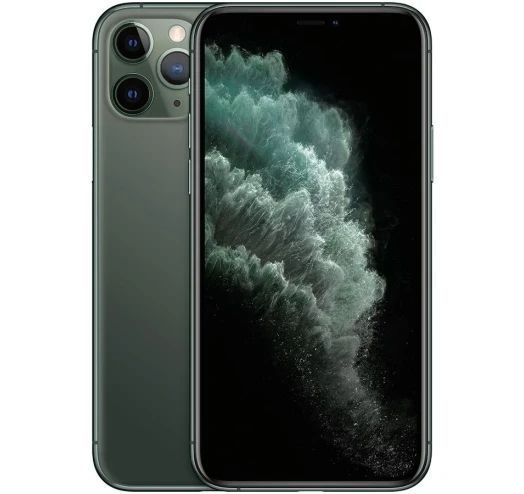 Смартфон iPhone 11 Pro Max 4/256GB Midnight Green 6.5" 60 Гц 1SIM LTE A13 Bionic 12Мп FaceID 3969 mAh RFB 2856271963 фото
