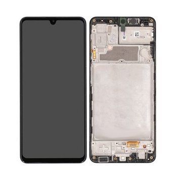 Дисплей Samsung A225 Galaxy A22 4G (2021) в сборе с сенсором и рамкой black OLED 3170031960 фото
