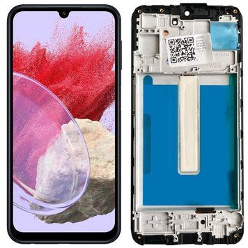 Дисплей Samsung M346 Galaxy M34 5G 2023 в сборе с сенсором и рамкой black OLED (big size) 3195314057 фото