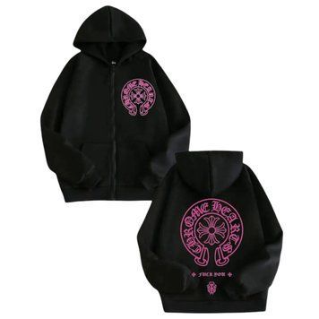 Кофта на змійці Chrome Hearts чорна чоловіча 3249177121 фото