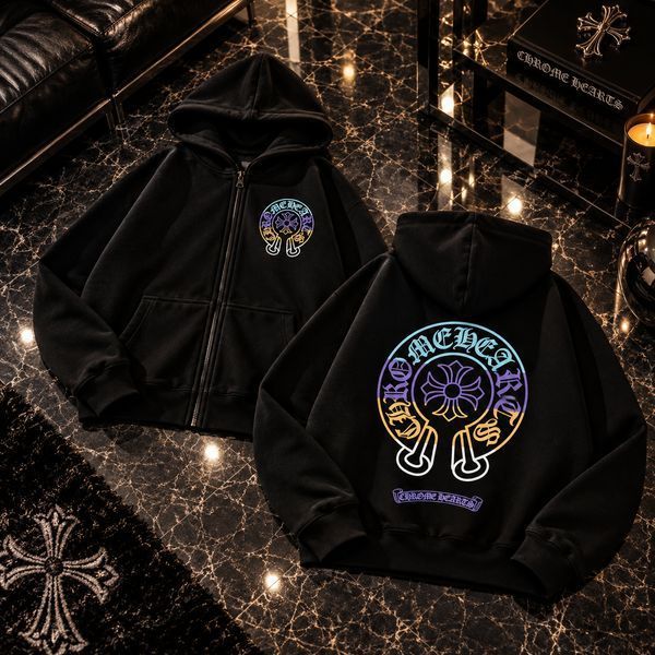 Кофта на змійці Chrome Hearts чорна чоловіча 3249177139 фото