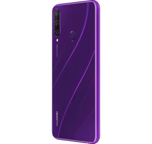 Смартфон Huawei Y6P 3/64GB Black, 2 SIM 6.3" IPS NFC 5000 mAh 2856271869 фото