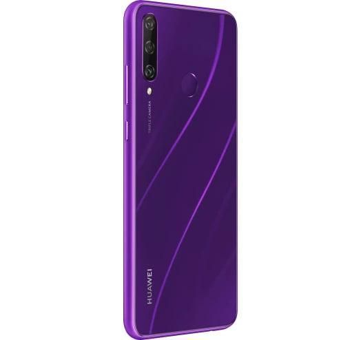 Смартфон Huawei Y6P 3/64GB Black, 2 SIM 6.3" IPS NFC 5000 mAh 2856271869 фото