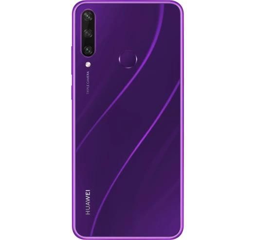 Смартфон Huawei Y6P 3/64GB Black, 2 SIM 6.3" IPS NFC 5000 mAh 2856271869 фото