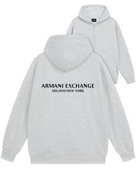Зіп-худі Armani сіре чоловіче 3249175985 фото