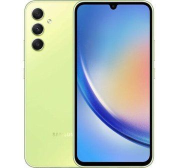 Смартфон Samsung Galaxy A34 5G 6/128GB Light Green (SM-A346E) 2 SIM 6.6" 120 Гц NFC 5000 mAh 2856272113 фото
