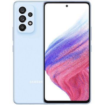 Смартфон Samsung Galaxy A53 6/128GB Blue 2 SIM 6.5" Exynos 1280 NFC 64 Мп 4К 5000 мАч 2856271927 фото