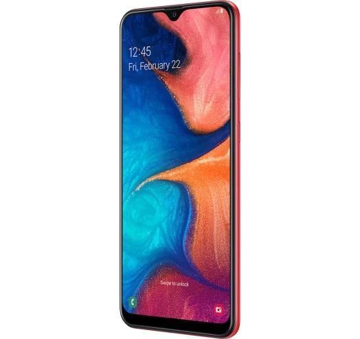 Смартфон Samsung Galaxy A20 (A205F) 3/32GB Red, 2 SIM 6.2" 13 Мп + 5 Мп NFC 4000 mAh 2856271873 фото