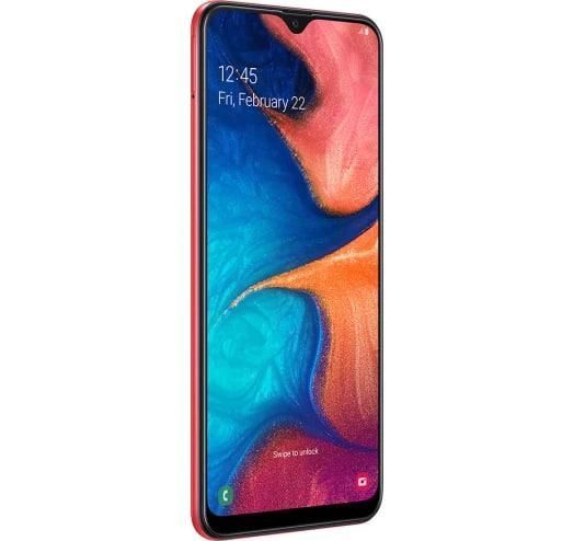 Смартфон Samsung Galaxy A20 (A205F) 3/32GB Red, 2 SIM 6.2" 13 Мп + 5 Мп NFC 4000 mAh 2856271873 фото