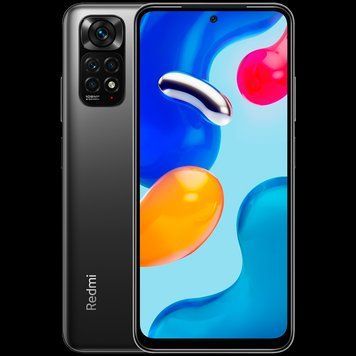 Смартфон Xiaomi Redmi Note 11S 6/128GB Graphite Grey 2 SIM 6.43" AMOLED 90 Гц Helio G96 NFC 108 Мп 5000 мАг 2856271929 фото