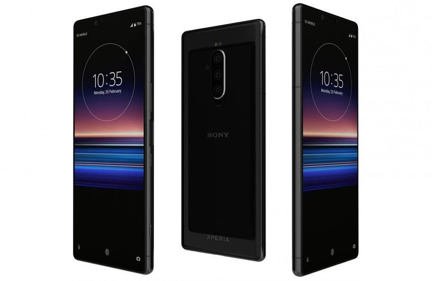 Смартфон Sony Xperia 1 Black 6/128GB OLED 6.5" 3330 мАч 12+12+12/8 МП 2856271657 фото