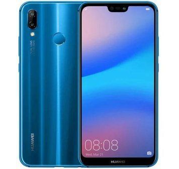Смартфон Huawei P20 Lite 4/64GB Blue 2SIM 4G 5.84" Bluetooth 4.2 16 Мп + 2 Мп 3000 mAh 2856271877 фото