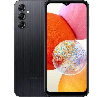 Смартфон Samsung Galaxy A14 (A145F) 4/128GB Black 6.6" 2408x1080 2SIM LTE NFC Bluetooth 5.1 5000 mAh Helio G80 2856272207 фото