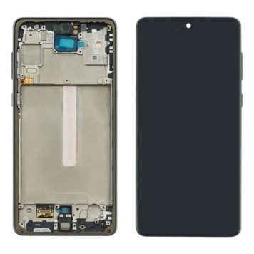 Дисплей Samsung A736 Galaxy A73 5G (2022) в сборе с сенсором и рамкой black (оригинал переклей) 3170030114 фото