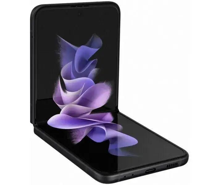 Смартфон Samsung Galaxy Flip 3 (F711B) 8/256Gb Black e-sim 5G NFC 6.7" 120 Гц Snapdragon 888 3300 mAh 2856272138 фото