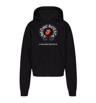 Кофта на змійці Chrome Hearts чорна чоловіча 3249177659 фото