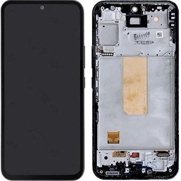 Дисплей Samsung A546 Galaxy A54 5G (2023) в сборе с сенсором и рамкой Awesome Black service orig 3170031449 фото