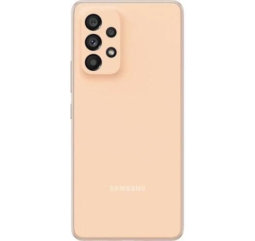 Смартфон Samsung Galaxy A53 6/128Gb Peach 2 SIM 6.5" 6/128GB Exynos 1280 NFC 64 Мп 4К 5000 мАч 2856271886 фото