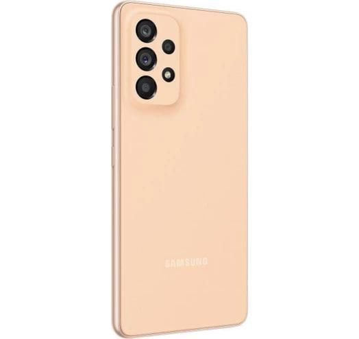 Смартфон Samsung Galaxy A53 6/128Gb Peach 2 SIM 6.5" 6/128GB Exynos 1280 NFC 64 Мп 4К 5000 мАч 2856271886 фото