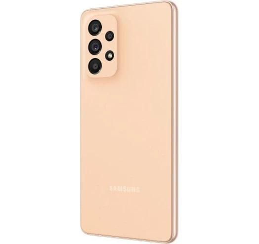 Смартфон Samsung Galaxy A53 6/128Gb Peach 2 SIM 6.5" 6/128GB Exynos 1280 NFC 64 Мп 4К 5000 мАч 2856271886 фото