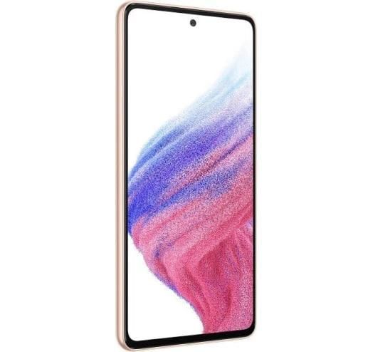 Смартфон Samsung Galaxy A53 6/128Gb Peach 2 SIM 6.5" 6/128GB Exynos 1280 NFC 64 Мп 4К 5000 мАч 2856271886 фото