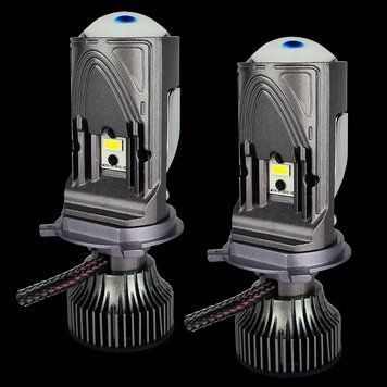 LED лампы автомобильные с линзой DriveX LE-01 H4 H/L 6000K 31W/41W 3238066903 фото