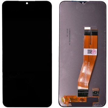 Дисплей Samsung A035F Galaxy A03 (2021) в сборе с сенсором black service pack 3170032141 фото