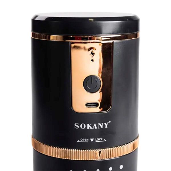 Кофемолка аккумуляторная 13 Вт 250 мл для мелкого помола Sokany 2858998029 фото